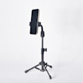 Miniatyrbilde 4 av 5: Mini bordstativ mikrofonstativholder med 3/8 tommers gjenger for møter, konferanser, taler og
