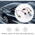 Miniatyrbillede 5 af 5: 2 x H7 HID Xenon forlygtepære til bil 35W 6000K