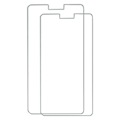 Miniatyrbilde 1 av 5: (2 stk) Herdet glass skjermbeskytter kompatibel for Tab2 A7-10 A7-10F (7 tommer), 9H hardhet