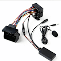 Miniatyrbillede 1 af 5: Bilmusikadapterenhed med mikrofon håndfri Bluetooth AUX 5.0 til Audi A4 B7 TTs TT A8 R8