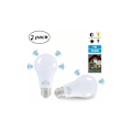 Miniatyrbillede 1 af 5: E27 LED-pære med bevægelsessensor, 7W, Hvid, 2 stk.
