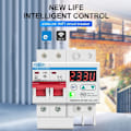 Miniatyrbillede 3 af 5: Ewelink Fjernbetjening WIFI Smart Afbryder med Overspændings- og Underspændingsbeskyttelse LCD Display