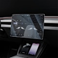 Miniatyrbillede 5 af 5: Hærdet film til Model X S 2022-2024 Navigation Climate Control skærm, 2 stk. - C