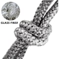 Miniatyrbild 4 av 5: Vedspisdörrstätning ​Vedspisglasfiberrep, 10mm Skorstensförsegling 550°C Värmebeständig Tätningslist 4M