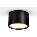 Miniatyrbillede 1 af 5: LED Loftlampe Sort Varmt Hvid 3000K 12W Loftlys Stue Spisestue Køkken Gang Soveværelse 8.5CM