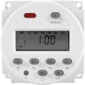 Ny LCD Digital Control Power Programmerbar Timer DC 12V 16A Tidsreläbrytare