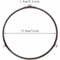Miniatyrbillede 2 af 5: Mikrobølgeovn drejeskive støtte 17,8 cm diameter 1,4 universel mikrobølgeovn tilbehør ring til glas