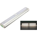 Miniatyrbillede 4 af 5: LED-lysstrimmel 10 PIR-sensor LAMPE BELYSNING PR DIREKTØR Skuffeskab SKAB