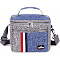 Miniatyrbild 1 av 5: 8L Lunchbox, Mini Isolerad Lunchväska med Justerbar Axelrem, Vattentät Lunchväska, Isolerad Lunchväska, Isolerad Lunchväska för Män och Kvinnor
