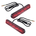 Miniatyrbillede 4 af 5: LED-baglygte til bil, til 2007-2017 US-version, refleks, blinklys, bremselys, rød