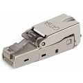 Miniatyrbilde 5 av 5: 2 stk verktøyfri RJ-45 Cat6/6A modulær plugg felttilkobling, Cat6A RJ45 skjermet for 23-26AWG installasjonskabel