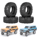 Pikkukuva 4 / 5: 4 kpl 90 mm 1,9 kumipyörän renkaat 1/10 RC-autoon TRX4 D90 Axial SCX10 II III Redcat