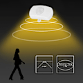 Miniatyrbild 2 av 5: 5 st DC 5V/12V/24V USB PIR Infraröd Rörelsesensorbrytare för LED-remsa Intelligent Kroppsrörelsesensor (A)