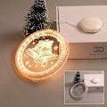 Miniatyrbild 4 av 4: Juldekoration LED-ljusslinga Fönsterhängande Dekorativ 3D-kedjeljus Jullanterna Julgran Hängande Ljus för inomhus utomhus (H