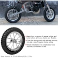 Pikkukuva 3 / 5: 12,5 x 2,75 tuuman moottoripyörän etu- ja takarengas vanteella, sopii Coolster 49cc 2-tahti minimotoille