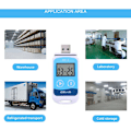 Miniatyrbild 4 av 5: RC-5 Hög precision digital USB temperaturdatalogger för lagerförvaring kyld transport laboratorium