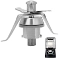 Miniatyrbillede 1 af 5: Knivblade i gummi til Vorwerk Thermomix TM21 TM 21 Rustfrit Stål Udskiftning Blender Køkkenrobot
