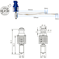 Miniatyrbild 4 av 5: 24V 48W 3D Uppgradering HotEnd V6 2.0 Extruder Kit för 3 3 Pro FDM Vorn 2.4 CR10