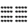 Miniatyrbillede 1 af 5: 32 stk. Pegboard-kasser Kit Opbevaring Dele Værksted Tilbehør til Organisering af Udstyr (Grå)