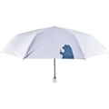 Miniatyrbillede 1 af 5: Fuldautomatisk Kvinde Regnparaply Sød Anti-Uv Tre Folde Paraplyer Vandtæt Holdbar Lomme Parasol Børn Hvid