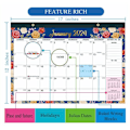 Miniatyrbild 2 av 5: 2024-2025 Väggplanerare 17 Tum X 12 Tum, Stor Väggkalender, Skrivbordskalender, 18 Månaders Skrivbord/Väggkalender Combo
