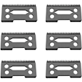 Miniatyrbillede 1 af 5: 6 stk. Keramisk Klinge Keramisk Udskiftningsklinge, 28 Tands Keramisk Trimmer Udskiftningsklinge Skærer 2 Huller Trimmer, Sort
