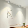 Miniatyrbillede 3 af 5: 10W LED Loftlamper Loftlys, Justerbar lampehusvinkel, Lampe spotlights, Loftlamper, Loftvæglys, justerbar loft