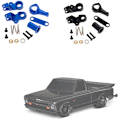 Miniatyrbilde 4 av 5: Metallstyrestenger og servosaver for Drag Slash 1967 C10 1/10 RC Drag Truck oppgraderinger deler,1