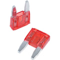 Miniatyrbillede 1 af 5: 60 stk. 10A 10A Auto Mini Blade Sikringer Rød til Bil