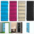 Miniatyrbilde 2 av 5: 20 Lommer Stor Stoff Oppbevaringsboks Hengende Veske Veggmontert Diverse Organizer Holder Soverom Sko Oppbevaringspose-B