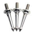 Miniatyrbilde 1 av 5: Tripod fotspiker 3 stykker rustfritt stål 3/8 tommer for mykere og mykere felttupper for //Siri/, etc. Stativ