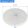 Miniatyrbilde 5 av 5: Stort hvitt reservehjul for Polaris 180/280/380 - Polaris - c6-DENUOTOP