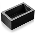 Miniatyrbillede 1 af 5: 2 kg Grafit Støbeform til Barrer, Støbedigel, til Guld Sølv Metal, 85 x 45 x 30 mm (1 stk)