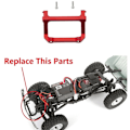Miniatyrbilde 5 av 5: for Axial SCX24 AXI00001 C10 1/24 Fjernkontrollbil på Metallstøtfanger Brakett Bjelke Oppgraderingsdeler Tilbehør, 3