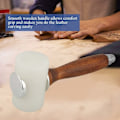 Miniatyrbillede 5 af 5: Læderhammer Træhåndtag T Nylon Hoved Værktøj til DIY Læder Udskæring Læder Håndværk