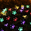 Pikkukuva 4 / 5: LED-aurinkokennovalosarja 12M 1000 LED-valosarja Ulkona Puutarha Joulujuhlan Koriste Aurinkovalot-Väri
