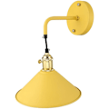 Miniatyrbillede 4 af 5: Moderne sengelampe væglampe gang væglampe soveværelse læselampe E27 indendørs lampe gul