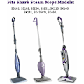Miniatyrbild 5 av 5: Används för Shark Mikrofiberdynor, Ersättningsdynor för Shark Ångmopp S3101, S3102, S3250, S3251, Sk115, SK140, Sk141, Sk435co, Sk460 Ss460wm，XT3010，