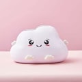 Miniatyrbillede 2 af 5: Kawaii Vævsæskeboks Sæt, Tegneserie Sky Form Dekorativ Vævsæske, Moderne Vævsæske, Vævsdispenser, Vævsarrangør til Badeværelse, badeværelse væv