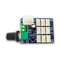 Miniatyrbillede 3 af 5: 12V Computer Case Fan Controller Multi-Channel PWM Controller NTC Temperaturstyringsmodul