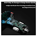 Miniatyrbild 5 av 5: 7 färger Bluetooth bilspelare MP3 FM-sändare handsfree-kit med TF-kort PD-laddare