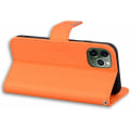 Pikkukuva 4 / 4: iPhone 11 -kotelo, sarjakuvaeläin, söpö taittuva jalusta (oranssi)