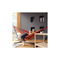Miniatyrbilde 4 av 5: -Hengekøye for utendørs hage, bærbar hengekøye for camping, lerret, lett, med trevennlige stropper, bæresekk for hage, balkong, terrasse, strand