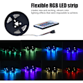 Miniatyrbilde 3 av 5: LED-lysstripe, LED-lysstriper med USB-kabel og 24 taster fjernkontroll RGB-farge for takbelysning og dekorasjon