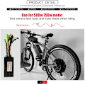 Miniatyrbillede 5 af 5: 24V36V48V 500W 750W Børsteløs Hall Controller 126A Tre-Mode Sinus Bølge Controller Ebike Controller