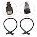 Miniatyrbilde 2 av 5: 2 stk 24 tommers O2 oksygensensor header forlengelseskabel for S550 GT 5.0
