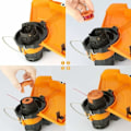 Miniatyrbilde 4 av 5: Worx WA0010 Worx 20V gressklipper Langvarig erstatningsspole Ø 1,65 mm/3 m Kompatibel med WG150, WG151.5, WG160, WG163E.2, WG163E.1, WG174,