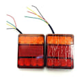 Miniatyrbillede 3 af 5: Trailerlys og reflekser, 2 stk. 12V LED baglygter, multifunktionelle baglygter til traktorlastbiltrailer