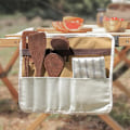 Miniatyrbillede 3 af 5: Camping Bestik Picnic Grill Opbevaringspose Camping Bestik Opbevaringspose Spisepinde Camping Ske Fork Organizer