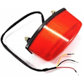Miniatyrbilde 4 av 5: Motorsykkel LED Bakre Brems Lys (Rød)